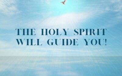 The Holy Spirit will guide you!